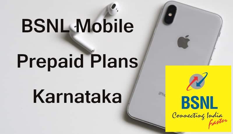 BSNL Mobile Prepaid Plans Karnataka