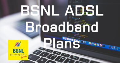 BSNL ADSL Broadband Plans