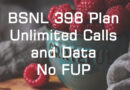 BSNL 398 True Unlimited Calls Data
